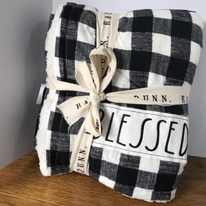 Rae Dunn Christmas Blessed Blanket